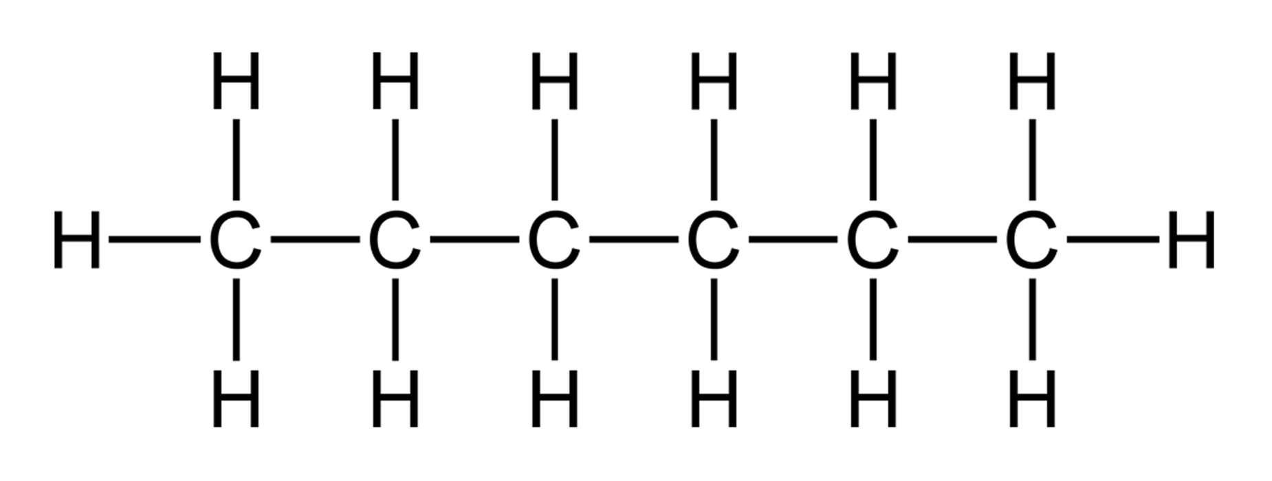 Hexane - hydrocarbure saturé de la famille des alcanes